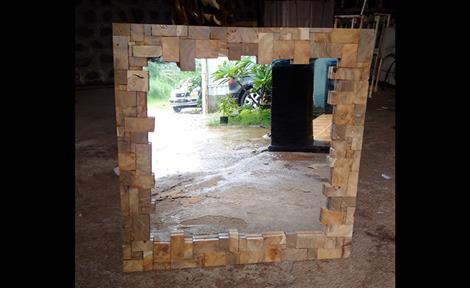 Block mirror