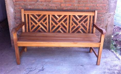 cross back bench