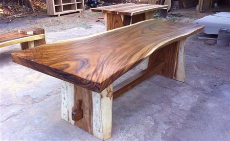 daining table mangur wood 250 90 75